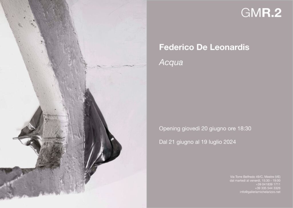 Federico De Leonardis – Acqua