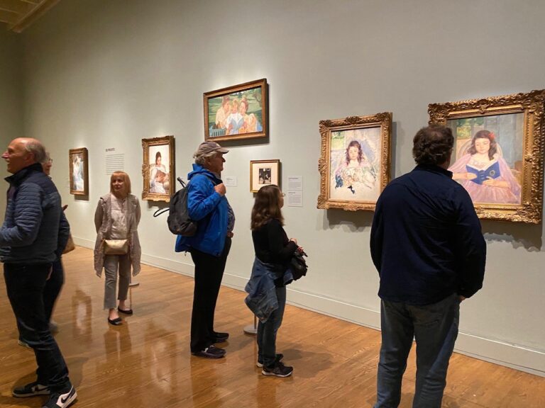 Mary Cassatt at Work, installation view at Philadelphia Museum of Art, 2024