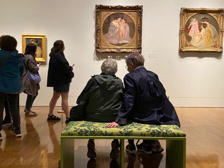 Mary Cassatt at Work, installation view at Philadelphia Museum of Art, 2024