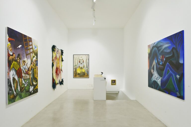 Pittori d'Italia. Giovani, giovanissimi... anzi maturi, installation view at galleria Antonio Colombo, Milano, 2024