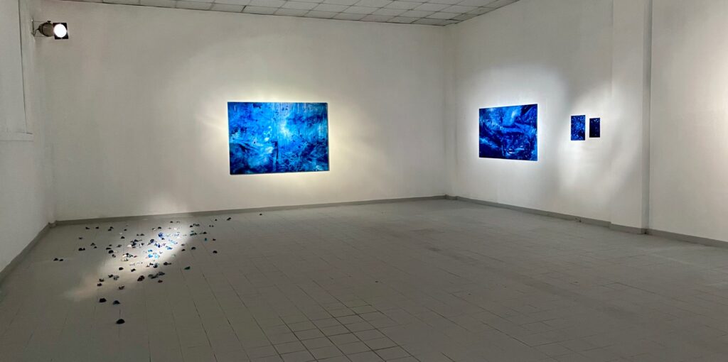 La mostra "Si è seduto il vento" di Francesca Romana Cicia. Credits Nicola Russo