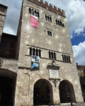 Robert Gligorov, Backbone Crossing Ratio, installation view at Palazzo del Popolo, Todi, 2024. Photo Robert Gligorov