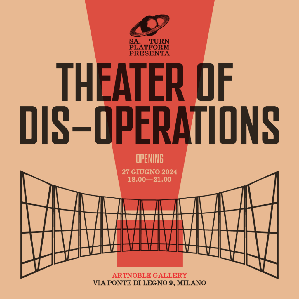 Theater of Dis-Operations (Atto I. A Disar- mament)