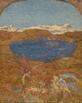 09lorenzo peretti laghetto alpino Misterioso e sconosciuto. A Domodossola una mostra sul pittore Lorenzo Peretti