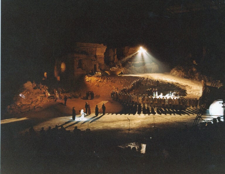 I Cufuri, l'esercito. Festival Orestiadi Gibellina