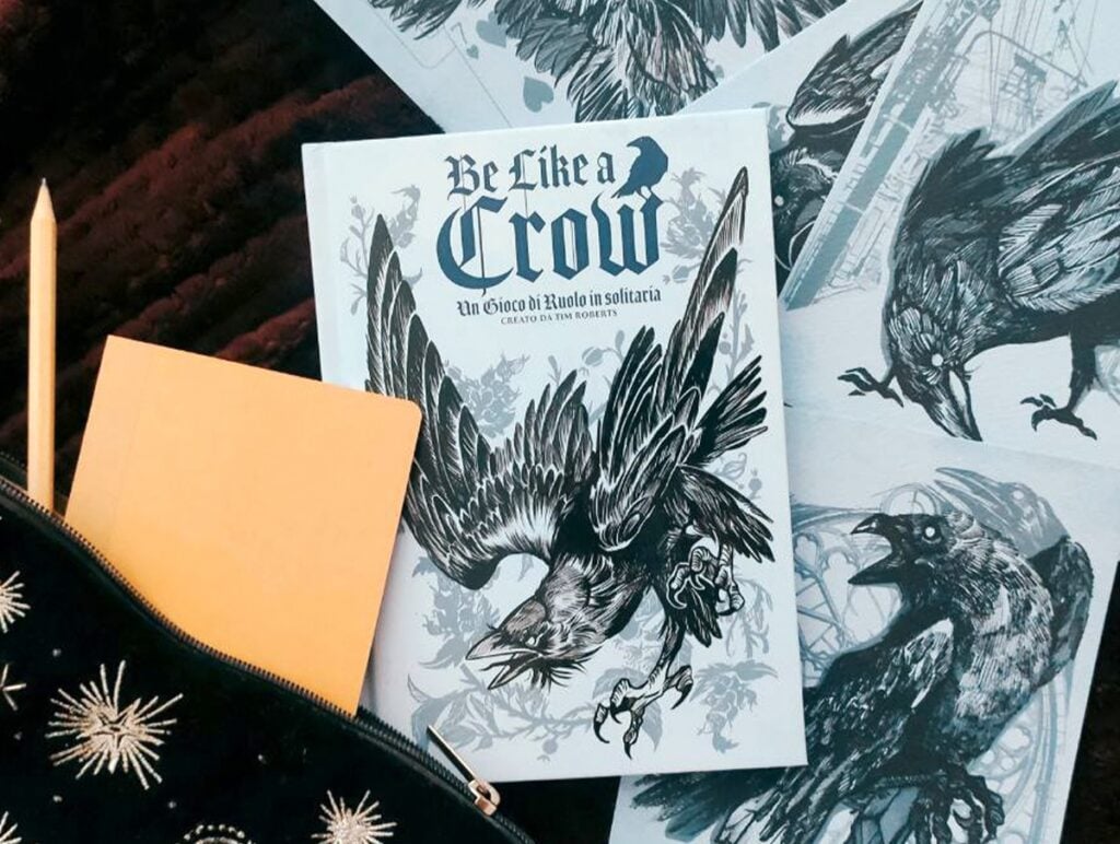 Be Like a Crow. Il Gioco di Ruolo da fare in solitaria che ti fa diventare un corvo