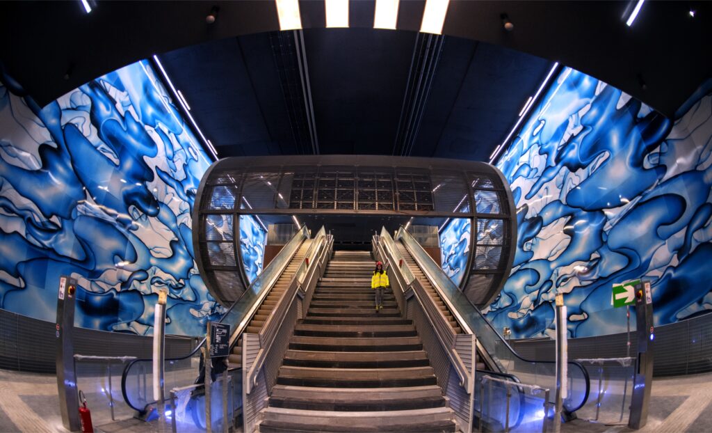 Il metrò in fondo al mare. Pronta a Napoli la spettacolare stazione San Pasquale