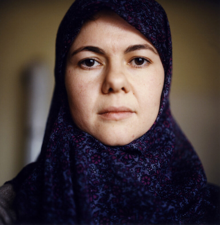 Cristina Nuñez, selfportrait, Bosnia1998