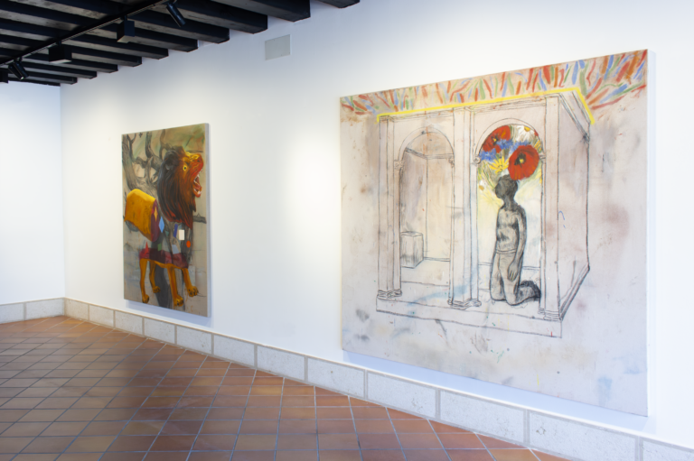 Enrique Martínez Celaya, Here to Kneel, Voyagers, installation view at Patricia Low Contemporary, Venezia, 2024