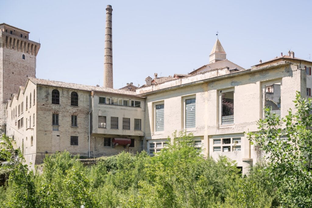 Ex Lanificio Carotti, Fermignano. Photo Alessandro Nanni