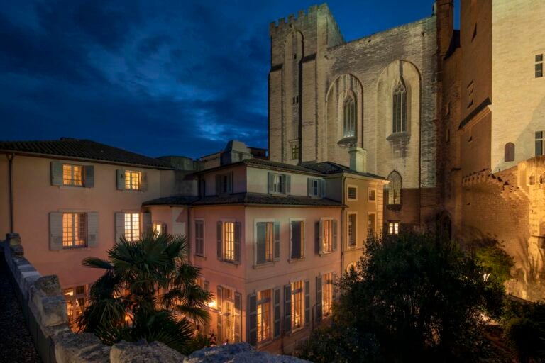 Facciata, hotel La Mirande, Avignone. Photo ©Christophe Bielsa