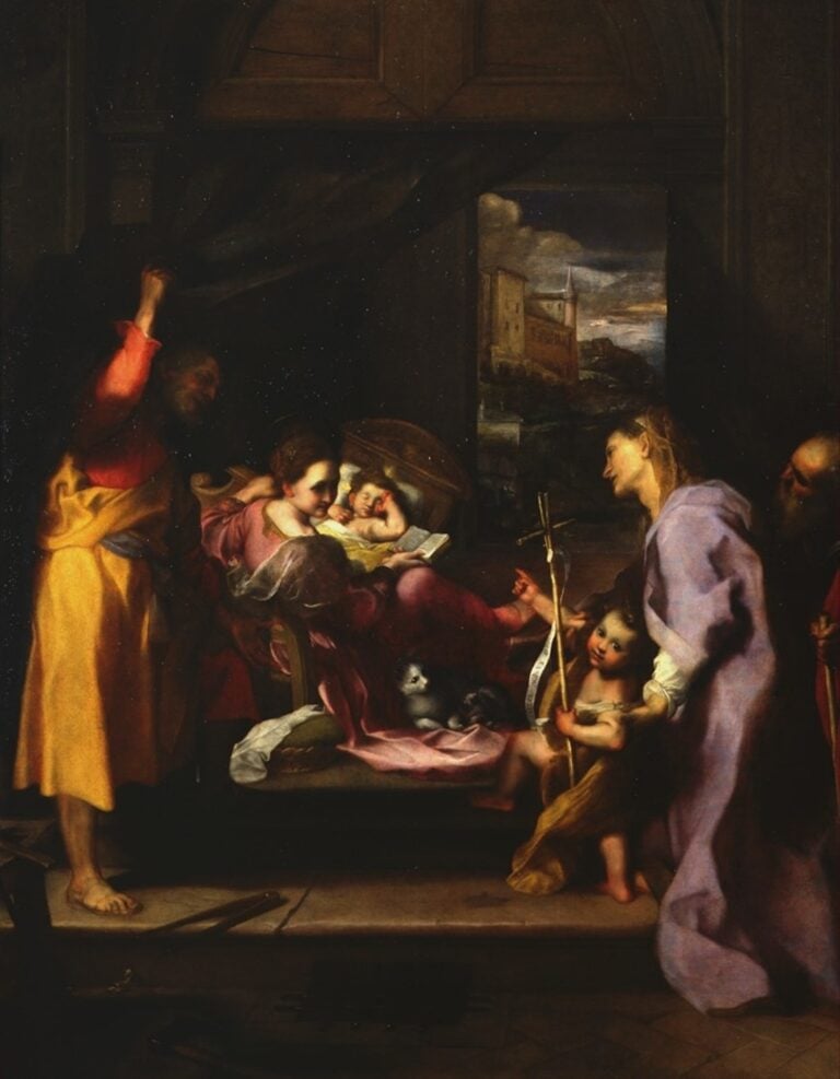 Federico Barocci, Madonna della gatta, Galleria Palatina di Palazzo Pitti, Firenze