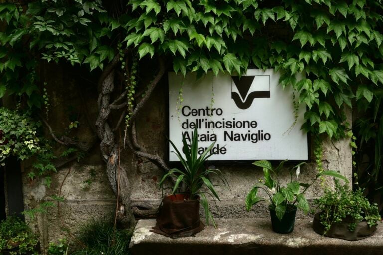 Il Centro dell'Incisione, Alzaia Naviglio Grande, Milano, 2024. Photo © Emma Sedini