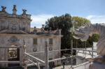 Giardino delle Erme a Villa Borghese, Roma. Il cantiere di restauro