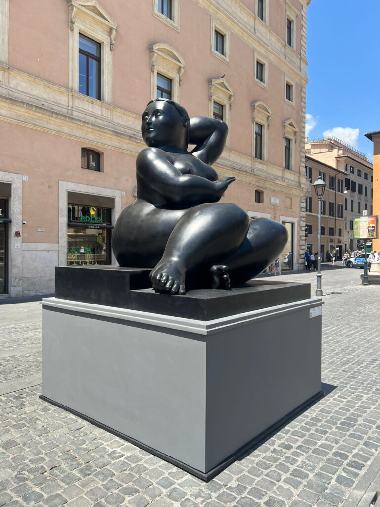 La mostra diffusa "Botero a Roma", a cura di Lina Botero