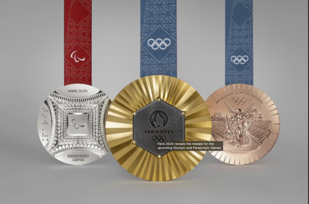 Le medaglie delle Olimpiadi di Parigi 2024