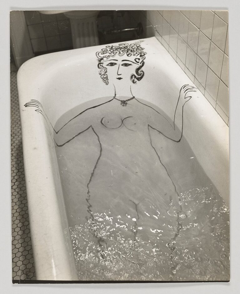 Louis Faurer, 1916-2001, Woman in Bath, 1949. 2018.55. The Morgan Library & Museum, 2018.55. © Estate of Louis Faurer