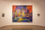 Marco Cingolani, Atelier du peintre, installation view at Galleria Gaburro, Milano, 2024. Photo Anna Pendoli