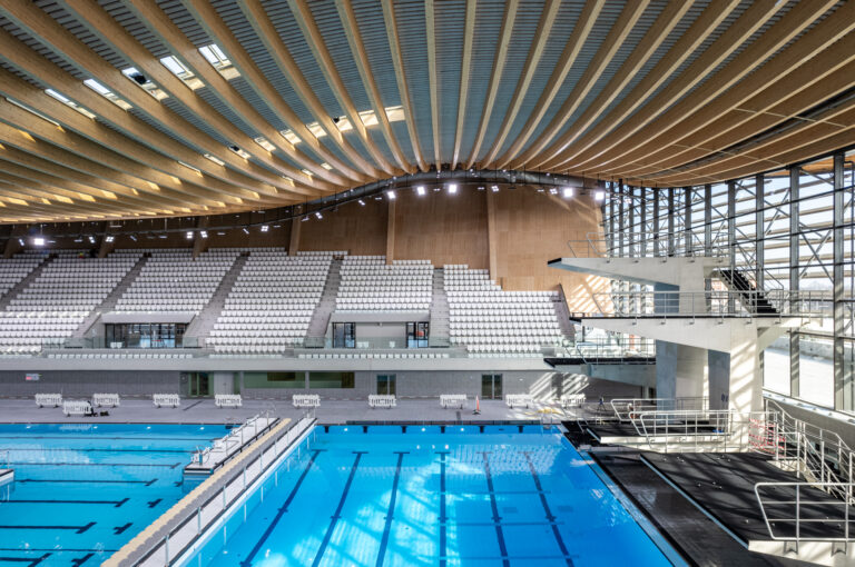olympic aquatics centre carchitecture venhoevencs ateliers 234 photo simon guesdon2 Le Olimpiadi di Parigi saranno anche un evento di architettura