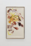 Pesce Khete, Untitled, 2024, pittura a olio su carta di cotone, 122 x 67 cm