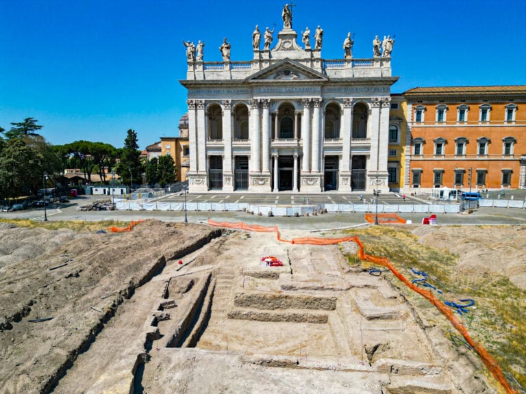 Scavi San Giovanni in Laterano a Roma. © Ministero della Cultura