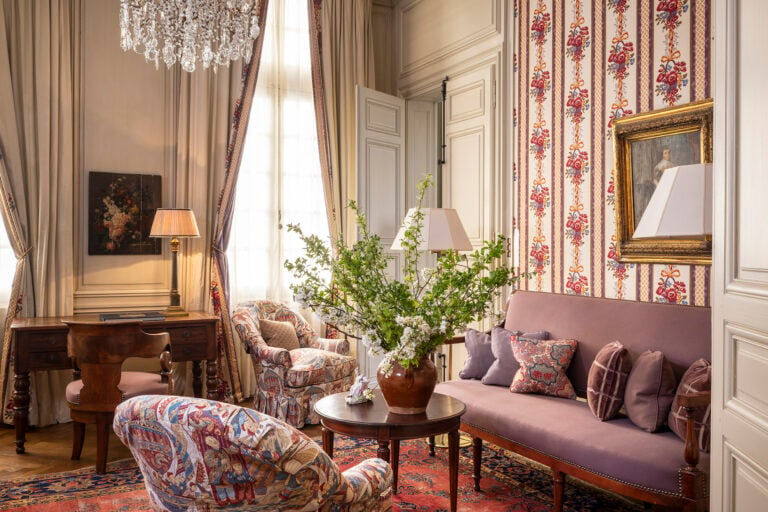 Suite, hotel La Mirande, Avignone. Photo ©Christophe Bielsa