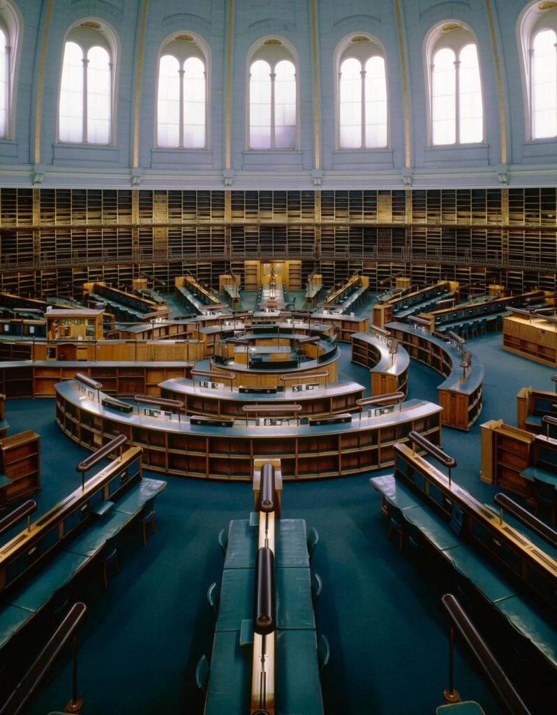 The Round Reading Room. Courtesy British Museum