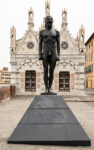 Alexey Morosov, Kouros Igneus, Lungarno Gambacorti, Chiesa di S. Maria della Spina. Photo Massimo Giorgi