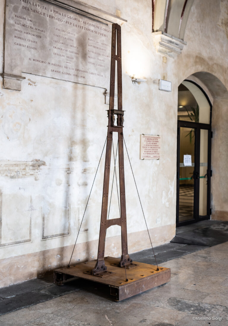 Alexey Morosov, Pilonus Bosphorum, Palazzo Gambacorti. Photo Massimo Giorgi