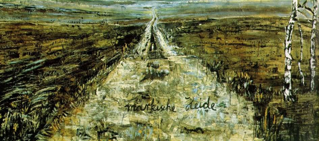 Anselm Kiefer, Märkische Heide del 1974 Centre Pompidou, Museo nazionale d'arte moderna, Parigi