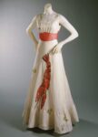 Elsa Schiaparelli, Woman’s Dinner Dress, February 1937. Printed silk organza and synthetic horsehair, The Philadelphia Museum of Art, 1969-232-52. Gift of Mme Elsa Schiaparelli, 1969