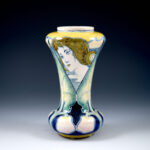 Galileo Chini, Vaso con volti femminili, 1896-1898, Collezione Raffaello Pernici Best Ceramics, 1920x1920