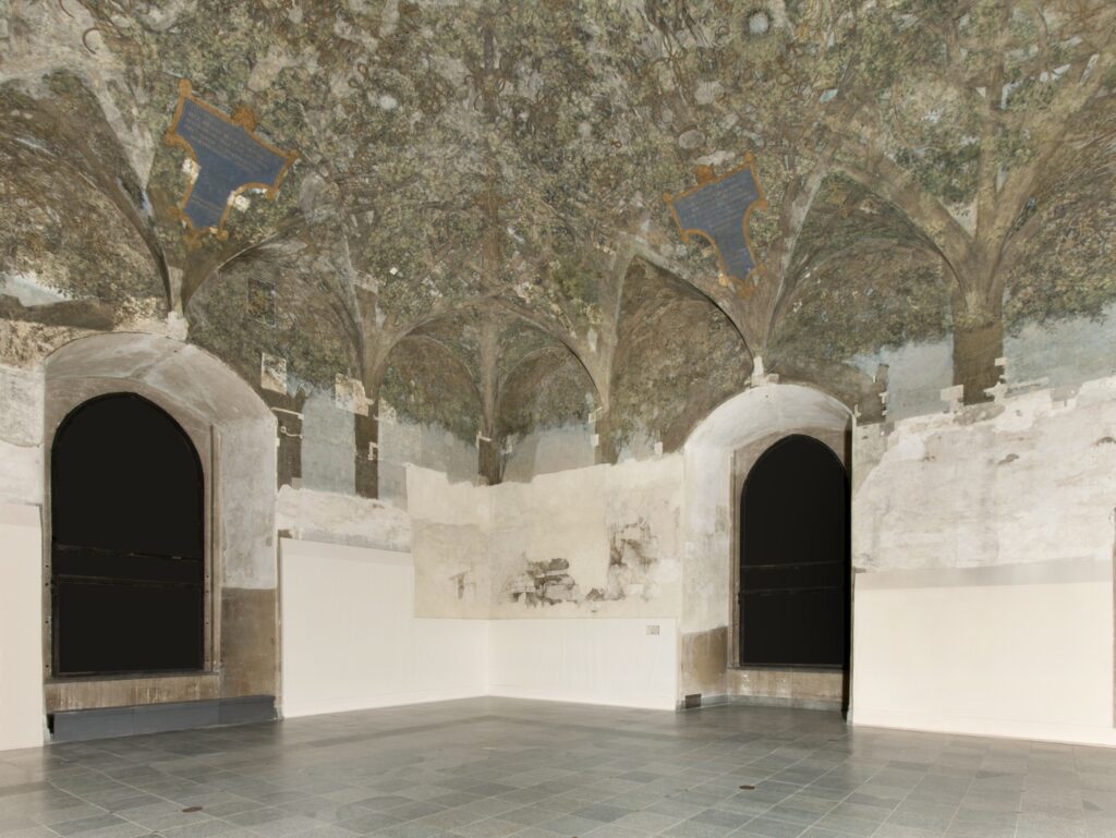 A Milano riaprirà la sala del Castello Sforzesco affrescata da Leonardo da Vinci