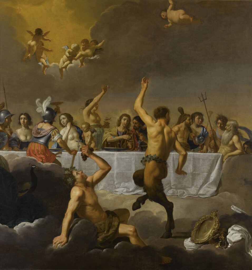 Jan van Bijlert, Le Festin des dieux, 1635-40