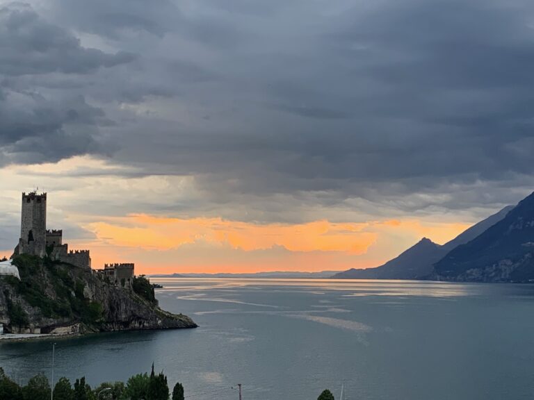 Malcesine, vista del Castello Scaligero, Lago di Garda. Photo Claudia Zanfi