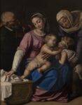 Giovannino e Sant’Elisa, olio su tela, 1588-1590, cm 159 x 130,5 x 8, Galleria Borghese, Roma. Courtesy Galleria Borghese