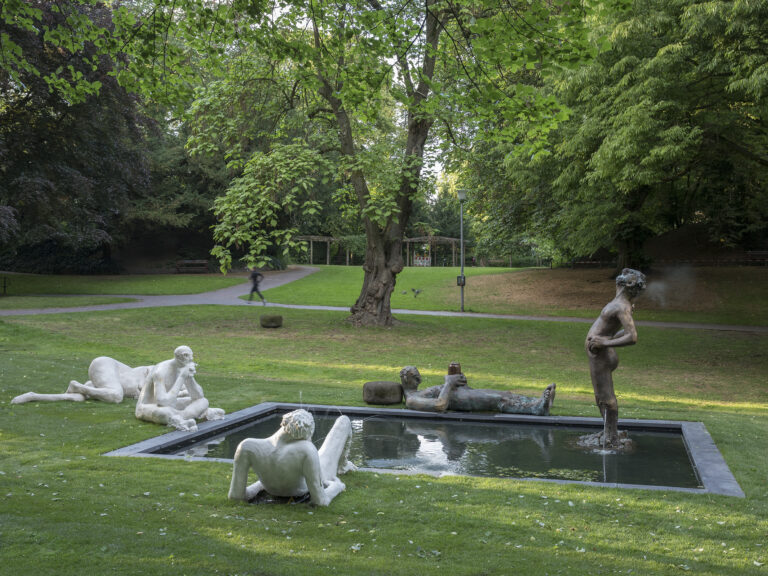 Skulpter Projekte 2017, Nicole Eisenman, Sketch for a Fountain (Skizze für einen Brunnen), Photo Henning Rogge