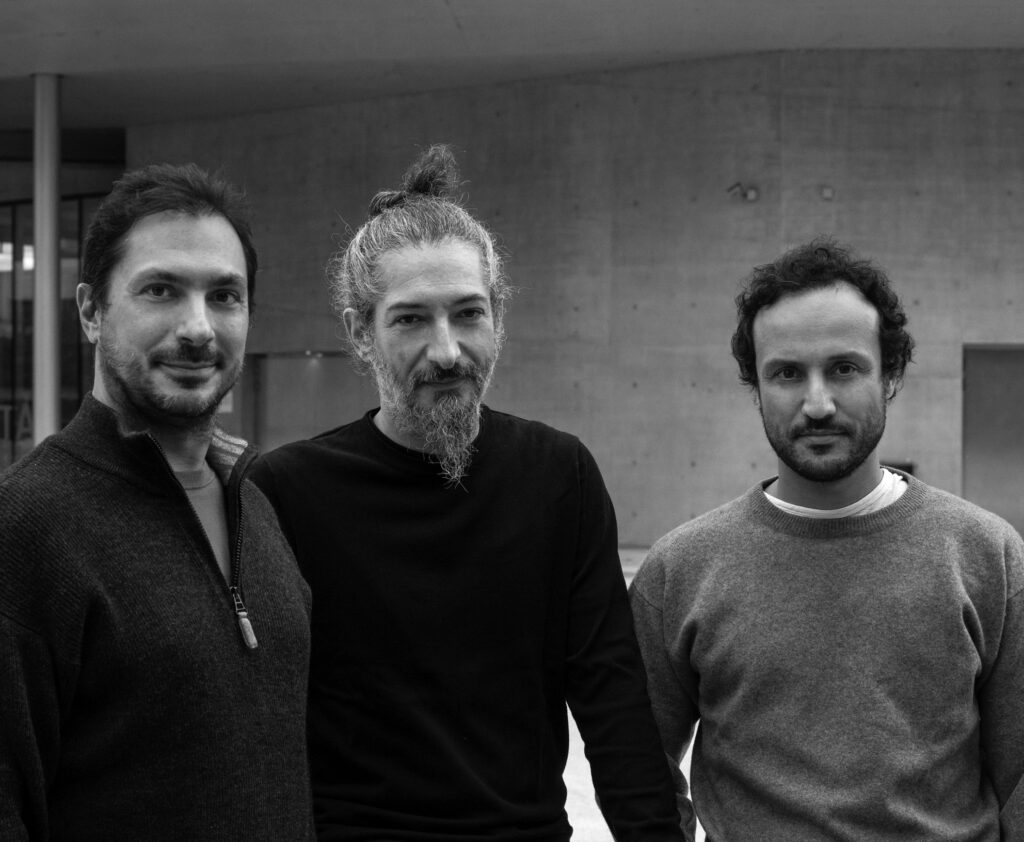 Un ritratto di Dario Scaravelli, Claudio Castaldo e Simone Capra – STARTT. Photo Flavia Rossi