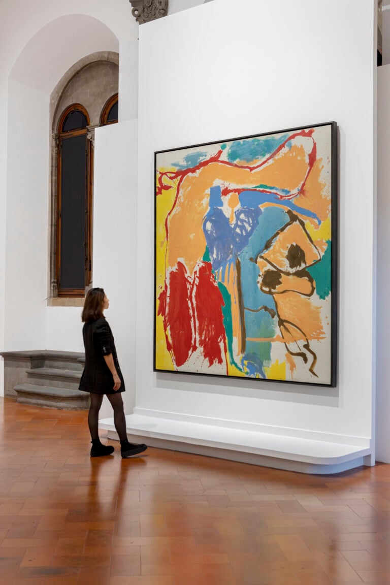 “Helen Frankenthaler. Dipingere senza regole”, Palazzo Strozzi, Firenze, 2024. Photo OKNOstudio © 2024 Helen Frankenthaler Foundation, Inc. / Artists Rights Society (ARS), New York / SIAE, Rome