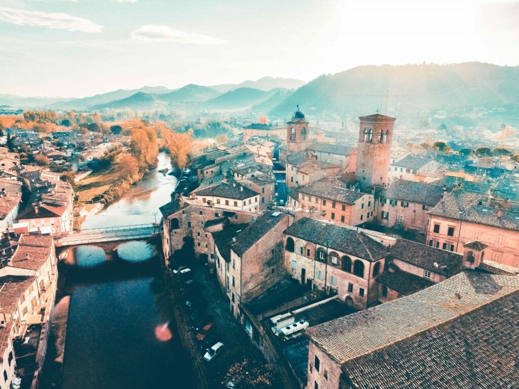  Veduta panoramica Sant'Angelo in Vado (PU). Foto di Davide Nesci 