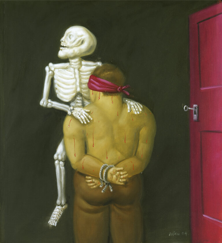 Fernando Botero Senza titolo, 2004 Olio su tela, 48x47 cm Collezione privata