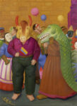 Fernando Botero Carnevale, 2012 Olio su tela, 134x98 cm Collezione privata