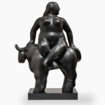 Fernando Botero Ratto di Europa, 2011 Bronzo, 60x42x31 cm Collezione privata