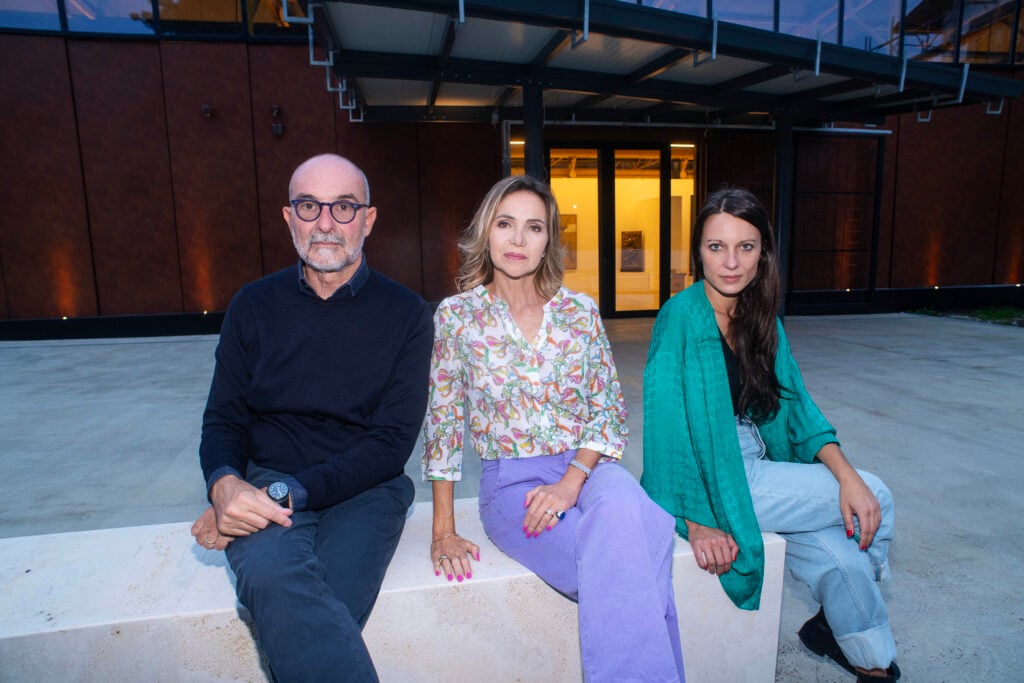 2giovanni e clara floridi giuliana benassi fondazione darc ph niccola berrettamedia 2 A Roma apre Fondazione D’ARC. Tutte le foto del nuovo grande centro per l’arte contemporanea 