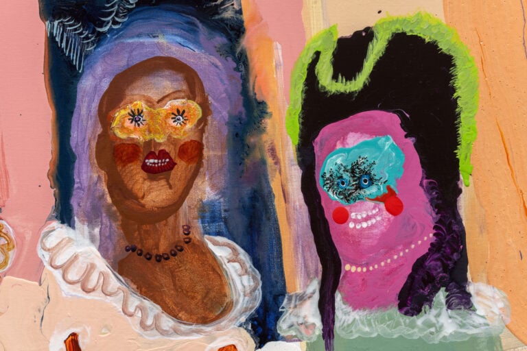 Genieve Figgis, Ladies at Versailles, 2022, (c) courtesy of the artist and Almine Rech, Photo: Nicolas Brasseur