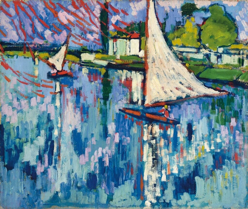 Maurice de Vlaminck, Les Barques 1905 