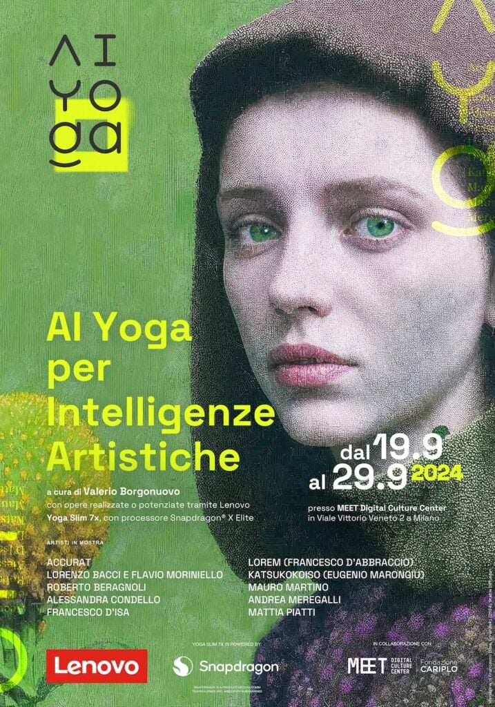 AI YOGA per Intelligenze Artistiche