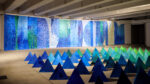 Barbara Crawford, Transcending Blue, Roma, 2024. Courtesy Fondazione Nicola del Roscio