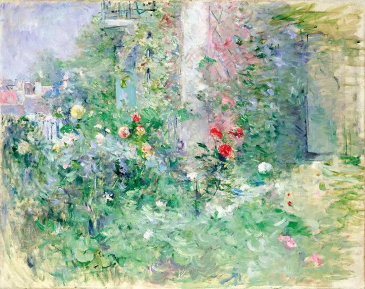 Berthe Morisot, Giardino di Bougival