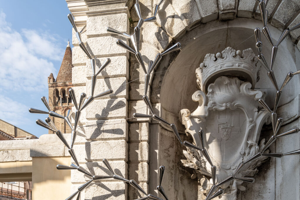 Loris Cecchini, Ca' Rezzonico. Foto Irene Fanizza 